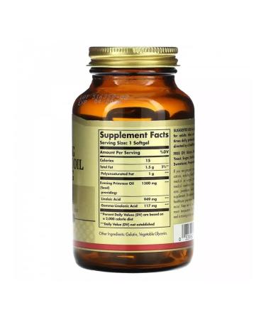 SOLGAR Oil of the evening primrose - Buy Online on GoSupps.com