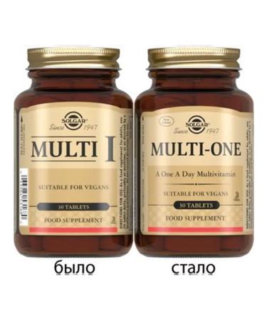 SOLGAR Multi - I 30 tablets - Buy Online on GoSupps.com