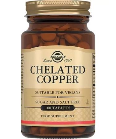SOLGAR Chelate Copper
