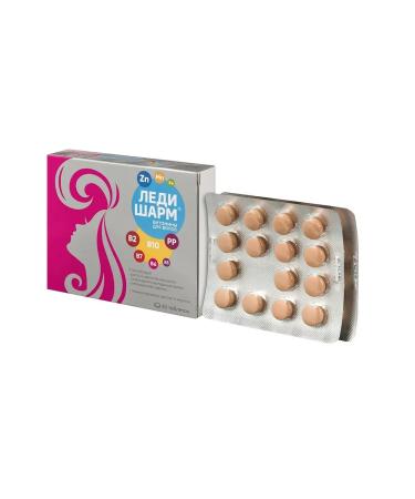 VITAMIR LadySharm Vitamins for hair 30 tab - Buy Online on GoSupps.com