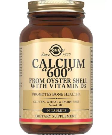 SOLGAR Calcium 600 60 tab