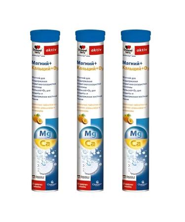 Doppelherz Magnesium + calcium + d3 3 pcs