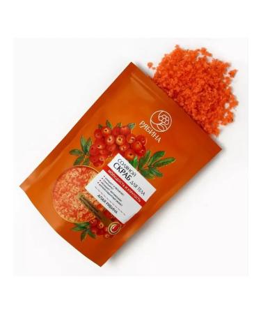 Salt body scrub with mountain ash extract - Buy Online on GoSupps.com