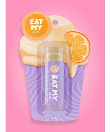 EAT MY Lip balm - hygienic lipstick "Orange sorbet"