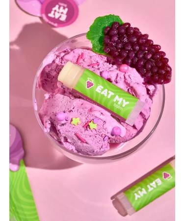 EAT MY Lip balm - hygienic lipstick "Grape sorbet" - Buy Online on GoSupps.com