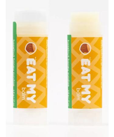 Eat My Lip balm - hygiene "Pimbir with honey and hazelnut" - Buy Online on GoSupps.com