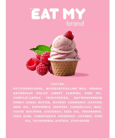 EAT MY Lip balm - hygienic lipstick "Raspberry fillir" - Buy Online on GoSupps.com