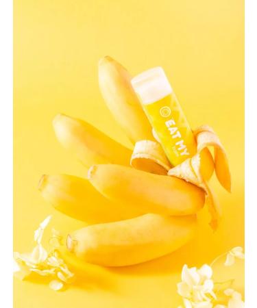 Eat My Lip balm - hygienic lipstick "Banana Pimbir" - Buy Online on GoSupps.com