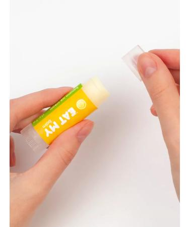 Eat My Lip balm - hygienic lipstick "Banana Pimbir" - Buy Online on GoSupps.com