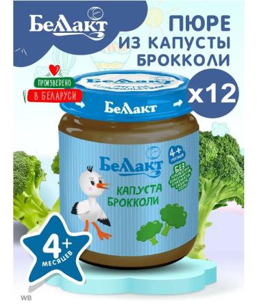Bellakt Broccoli puree 100g x 12 pcs