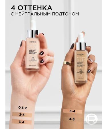 L'OREAL PARIS Hyaluron tonal serum Accord Parfait Nude - Buy Online on GoSupps.com