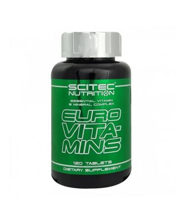 Scitec Nutrition Vitamins in euro vita-mins 120 tablets - Buy Online on GoSupps.com