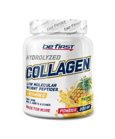 Be First Collagen + Vitamin C Collagen + Vitamin C 200 grams pineapple - Buy Online on GoSupps.com