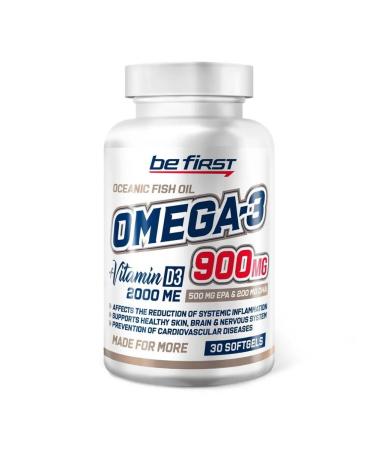 Be First Omega-3 + Vitamin D3 Omega-3 + Vitamin D3 30 caps