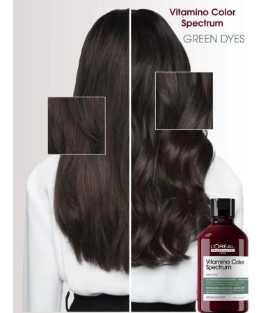 L'Oreal Professionnel L'REAL VITAMINO Color Spectrum Green shampoo 300 ml - Buy Online on GoSupps.com