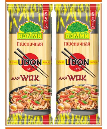 Cammy Noodles wheat egg udon 2pcs x 250 g