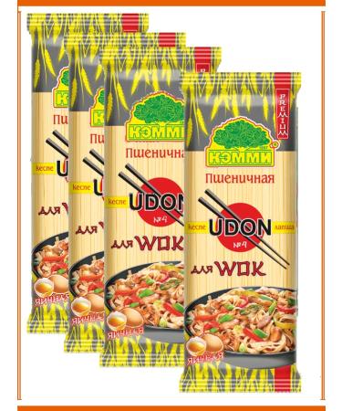 Cammy Lapsha wheat egg udon 4pcs x 250 g