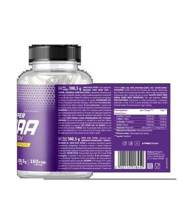 Trec Nutrition BCA amino acids in the capsules Treper BCAA System 150 Caps - Buy Online on GoSupps.com