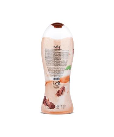 ACTIVe Gel-scrub for shower Women's "Milk and Coffee Extract" 400 ml - Buy Online on GoSupps.com