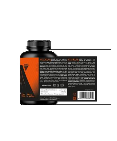 Trec Nutrition Taurin Tress Taurine 900 90 Capsules - Buy Online on GoSupps.com