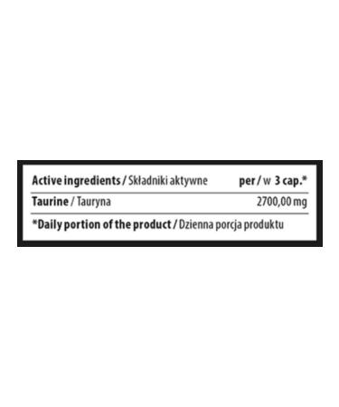 Trec Nutrition Taurin Tress Taurine 900 90 Capsules - Buy Online on GoSupps.com
