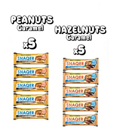 BombBar SNAQER MIX 5x5 Arachis Caramel Hangel Caramel