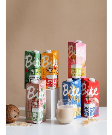 Take a Bite Vegetable milk without sugar BITE Kasheyu Macadamia 6 pcs - Buy Online on GoSupps.com