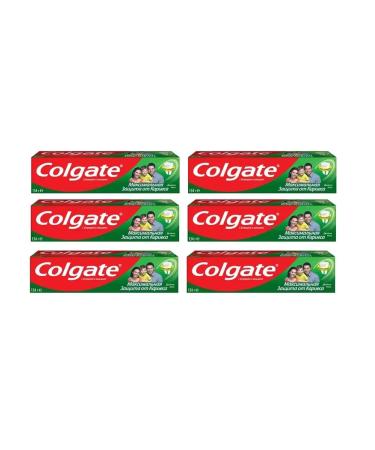 COLGATE Double paste from caries double mint 100 ml 6 pcs