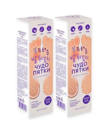 Miracle Heel Sittering leg cream 2 pcs 100 ml