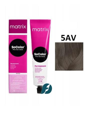 MATRIX Socolor 5AV Persistent Hair Cream 90 ml