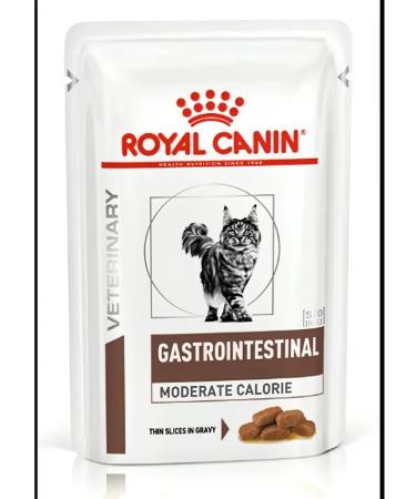 ROYAL CANIN GastroinTestinal Moderate Calorie spiders for cats 28*85 gr - Buy Online on GoSupps.com