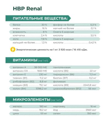 QUATTRO VETERINARY DIETS Dry food for cats VD Renal HBP 2 kg - Buy Online on GoSupps.com