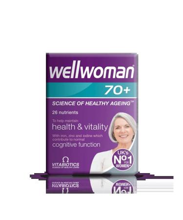 Vitabiotics Wellwoman 70+ (Velvumen 70+) 30 tablets England - Buy Online on GoSupps.com