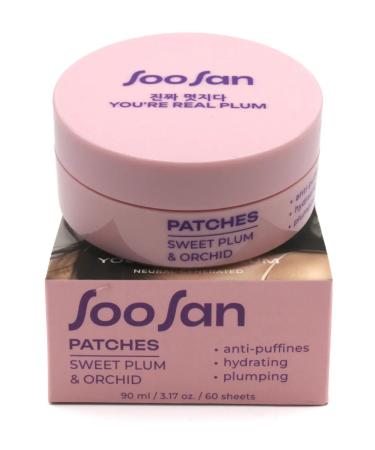 SooSan Paths for the eyes from edema and bags 60 pcs - Buy Online on GoSupps.com