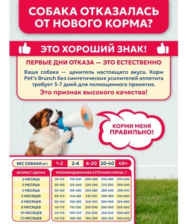 Pet's Brunch Dry food for puppies 4 kg - Buy Online on GoSupps.com