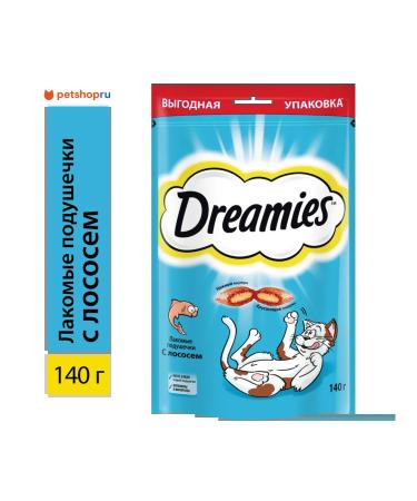 DREAMIES Cotton treats with salmon 140g