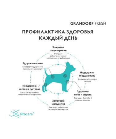 Grandorf Dry food for dogs Fresh Salmon mini salmon 1 kg - Buy Online on GoSupps.com