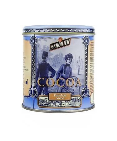 Van Houten Cocoa powder van Huten Cacao Tin Small 230 g - Buy Online on GoSupps.com