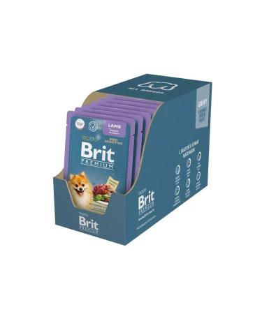Brit Spiders for dogs mini-rocks of the lamb and carrots in sauce 14*85g - Buy Online on GoSupps.com