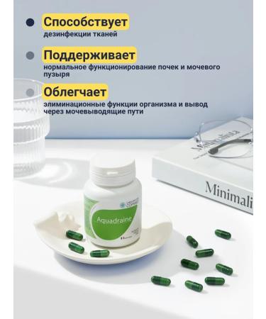 Laboratoires COPMED For the health of the liver and kidneys Aquqdraine 90 capsules - Buy Online on GoSupps.com