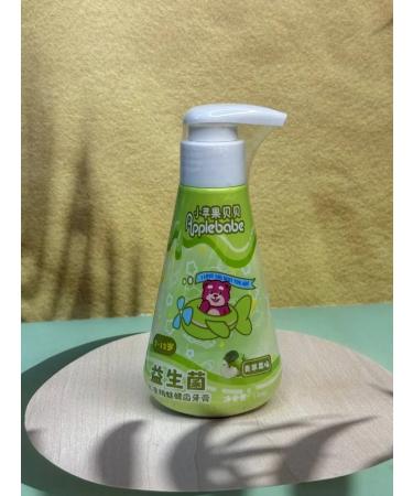 Korean cosmetics Toothpaste with apple for children