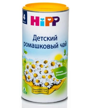 Hipp Granular chamomile tea from 4 months 2x200 g - Buy Online on GoSupps.com