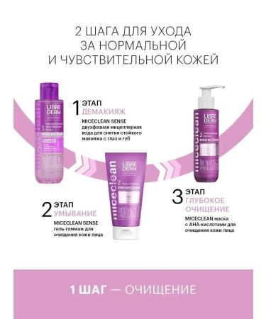 LIBREDERM Miceclean Sense Miceclean Sense Miceps Two -Phase 150 ml - Buy Online on GoSupps.com