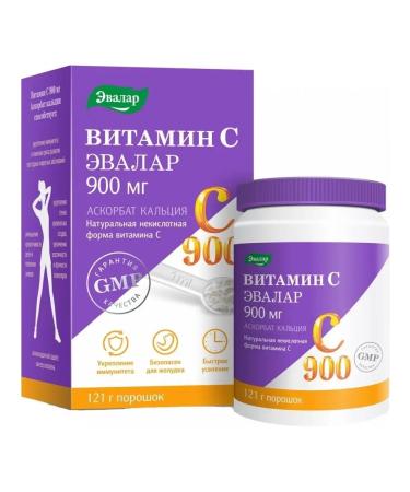 Evalar Vitamin C 900 mg Acorbath calcium