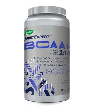 Evalar SportExpert BCAA+ 180 capsules - Buy Online on GoSupps.com