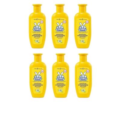 LARGEEARED NANNY Contribution shampoo hair with chamomile 200 ml 6 pcs