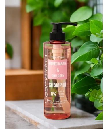 COSMETIERIA Sonusufant Hair Shampoo "Pomegranate and Collagen" - Buy Online on GoSupps.com