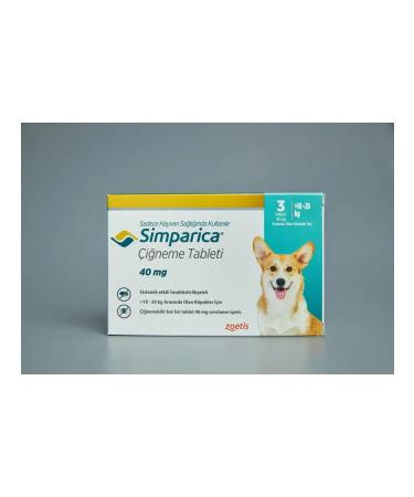 Zoetis Simeparika from fleas and ticks for dogs weighing 10 to 20 kg - Buy Online on GoSupps.com