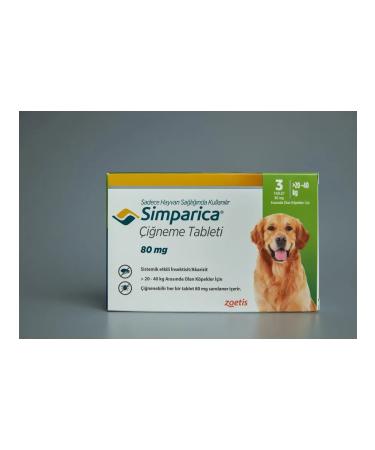 Zoetis Simeparika from fleas and ticks for dogs weighing 20 to 40 kg - Buy Online on GoSupps.com