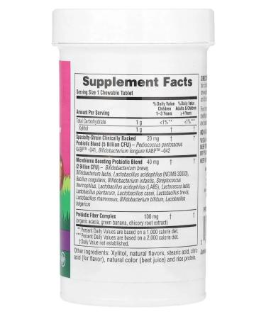 NaturesPlus Probiotic children for digestion 30 tablets - Buy Online on GoSupps.com